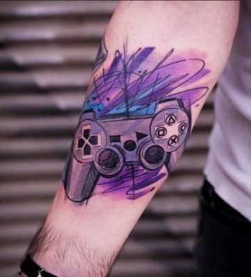 video game tattoo idea