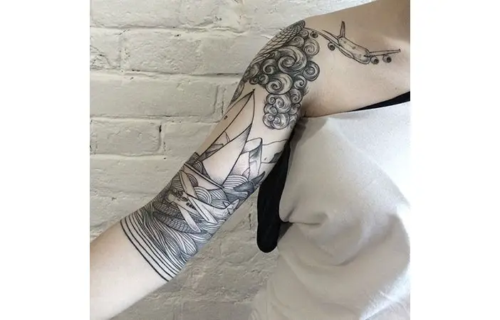 How Much Does A Half Sleeve Tattoo Cost? | Spiritustattoo.com