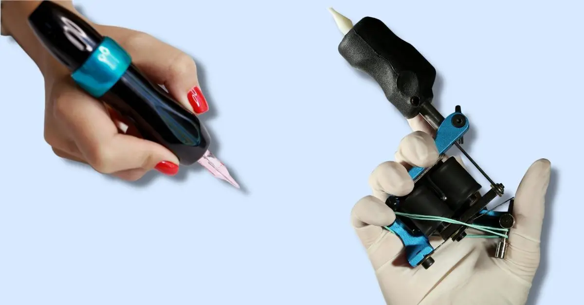 Difference between tattoo gun and tattoo pen