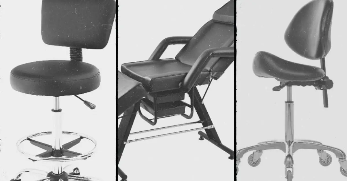 types of tattoo chairs
